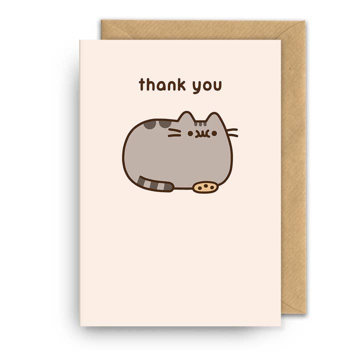 Kaart Thank You | Pusheen