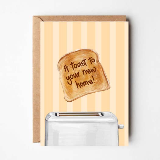 Kaart a Toast To Your New Home