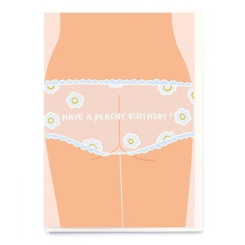 Kaart Have a Peachy Birthday