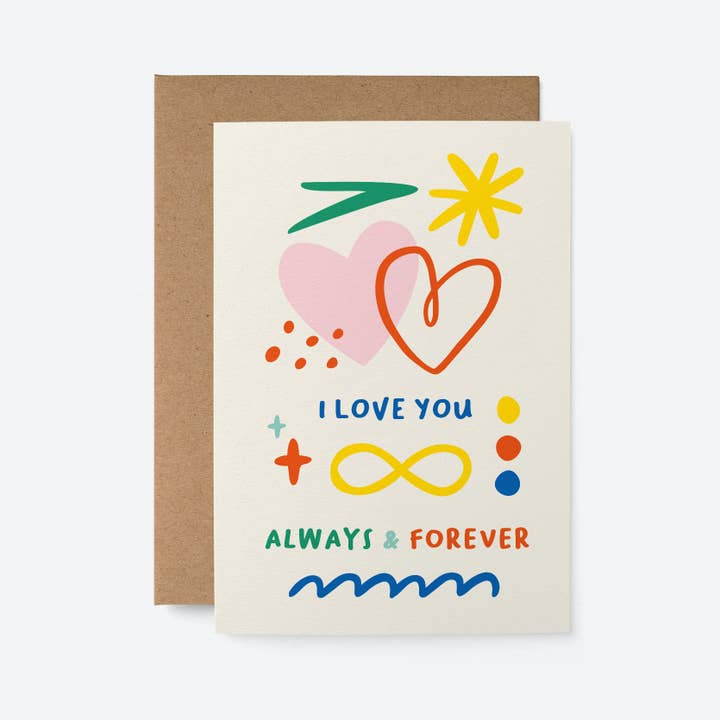 Kaart Always & Forever