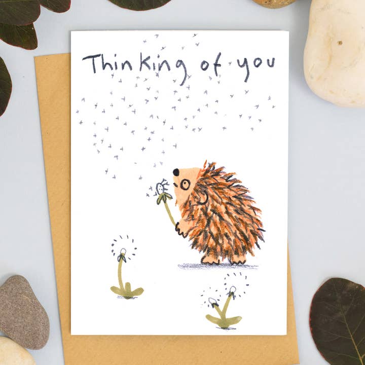 Kaart Thinking Of You Hedgehog