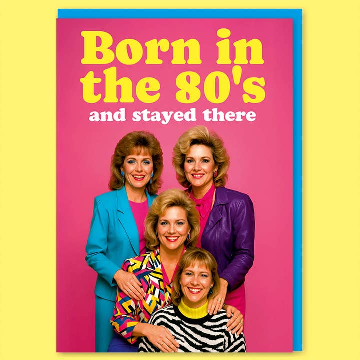 Kaart Born In The 80's