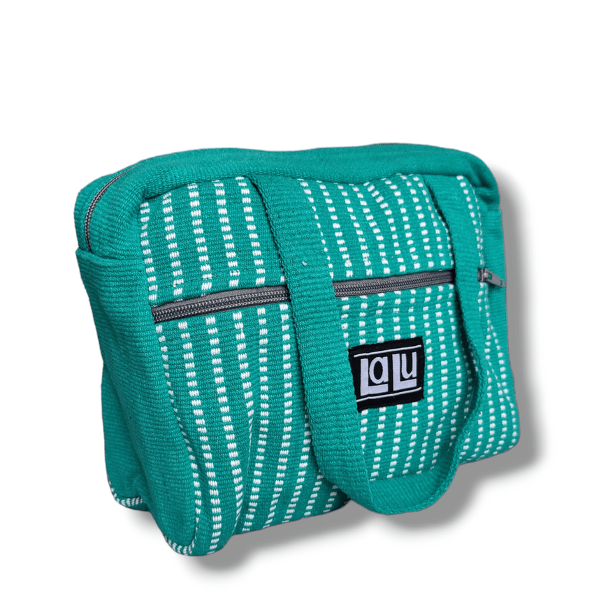 Ganga sea blue toiletry bag | Organic cotton