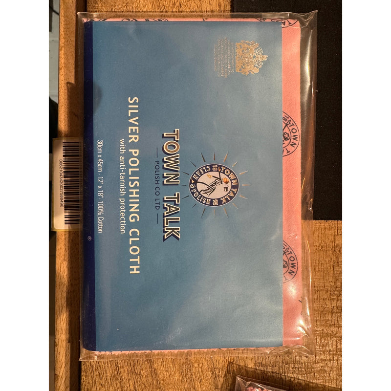 Zilverpoets doek 30x45 cm