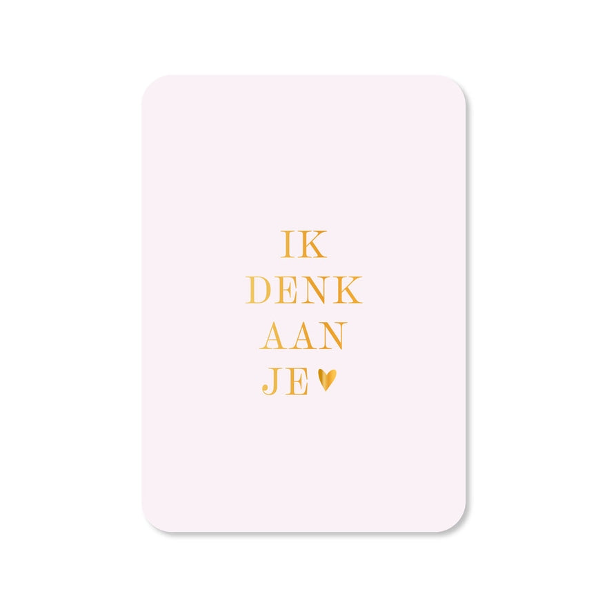 Kaart Ik Denk Aan Je