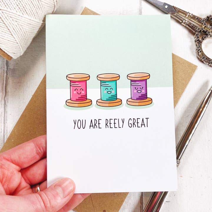 Kaart You Are Reely Great