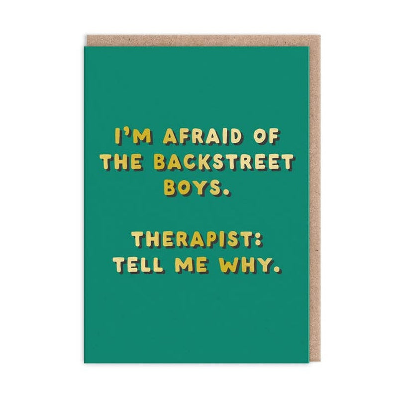 Kaart Backstreet Boys