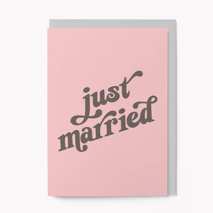 Kaart Just Married