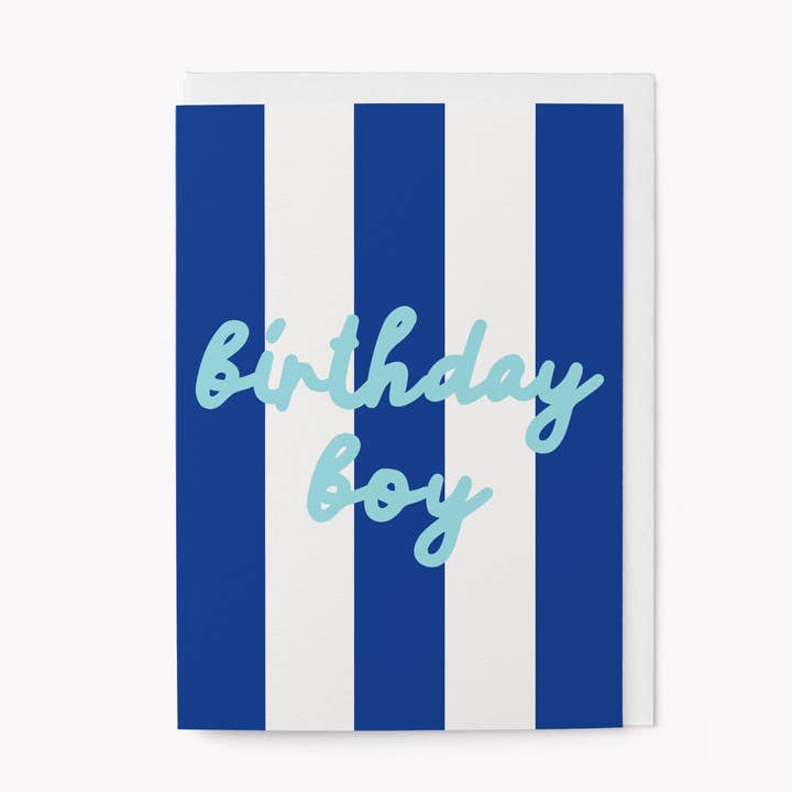 Kaart Birthday Boy