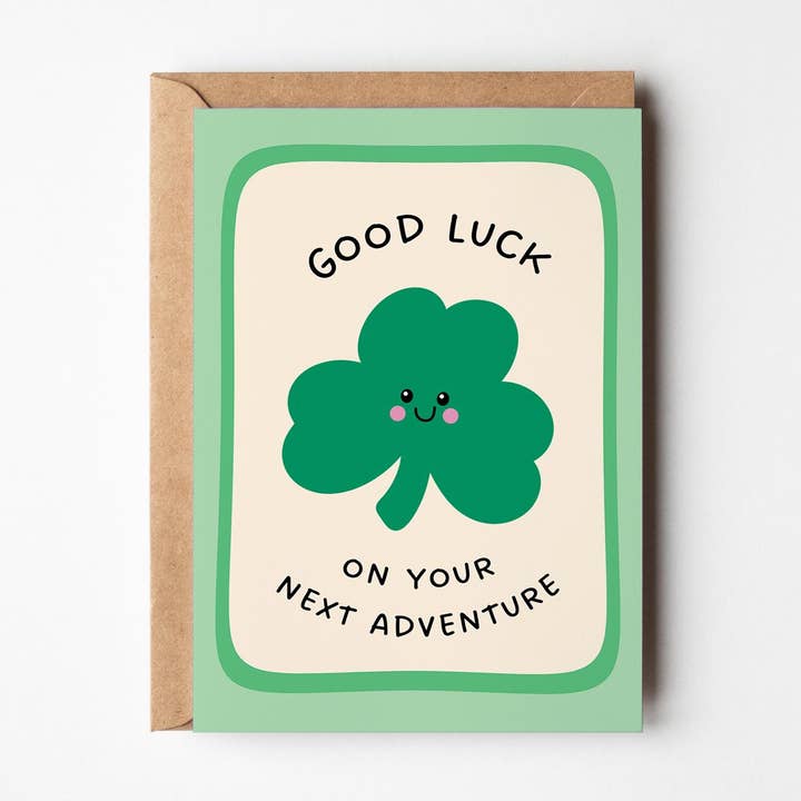 Kaart Good Luck On Your Next Adventure