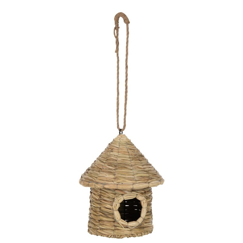 J-Line Vogelhuisje Yumi Stro Naturel