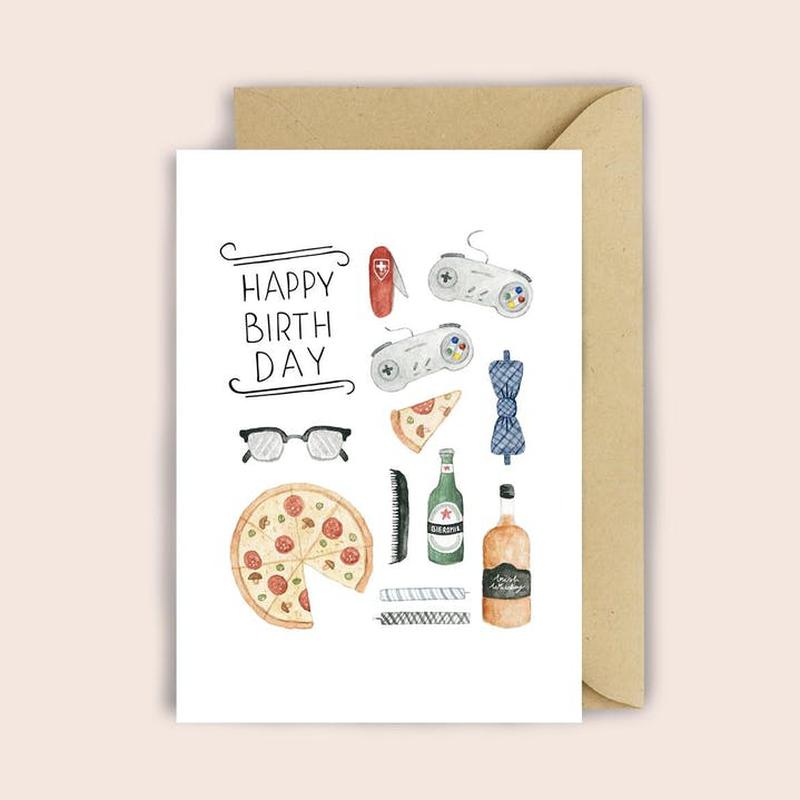 Kaart Happy Birthday