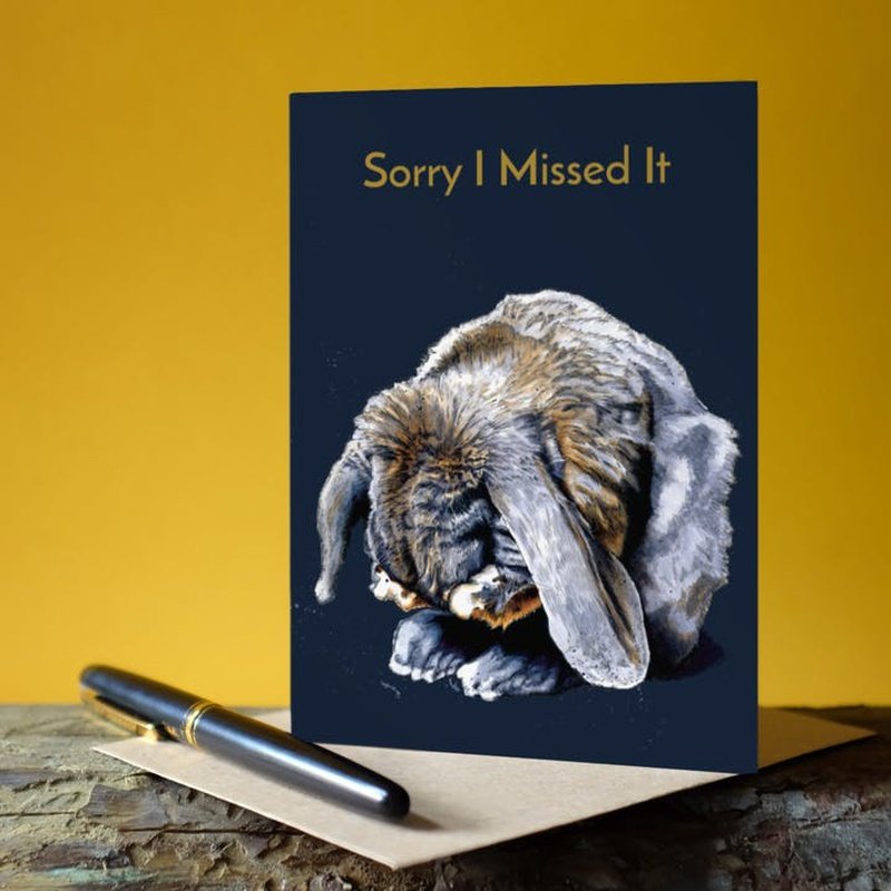 Kaart Sorry I Missed It