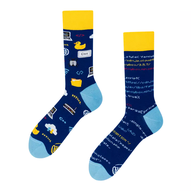 Many Mornings Sokken | The Coder