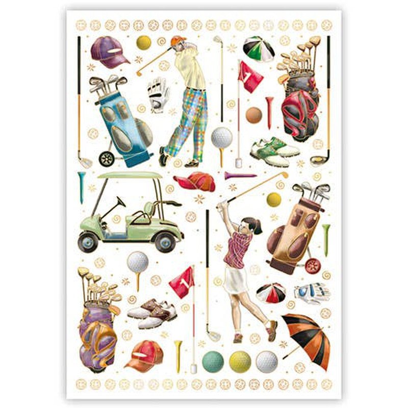 Kaart Golf | Zonder Envelop