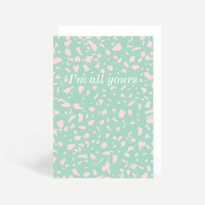 Kaart I'm All Yours