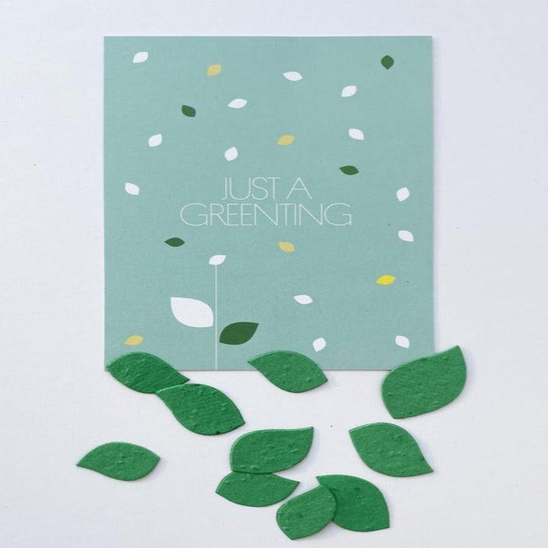 Send & Grow Kaart | Just a Greenting