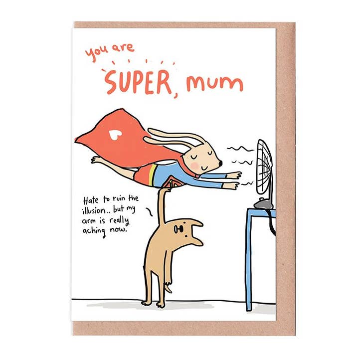 Kaart Super Mum