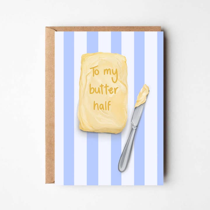 Kaart To My Butter Half
