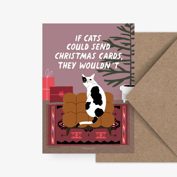 Map If Cats Could Send Christmas Cards