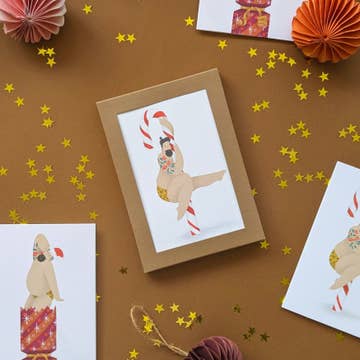 Kaartenset Sexy Man Christmas