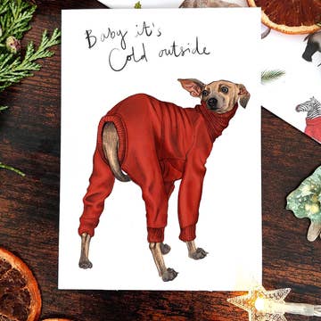 Kaart Baby It's Cold Outside