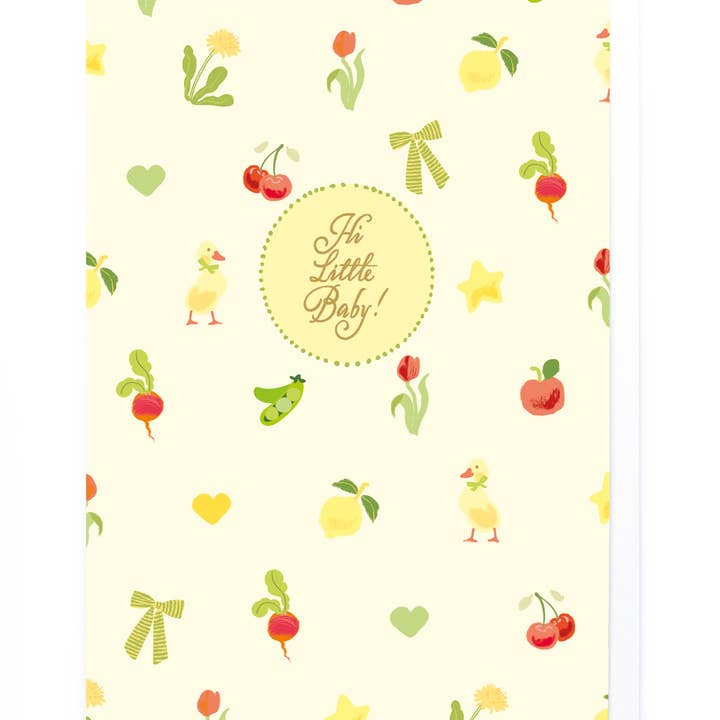Kaart Hi Little Baby