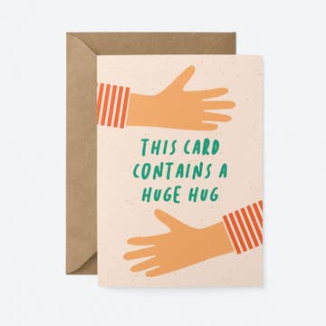 Kaart This Card Contains a Huge Hug