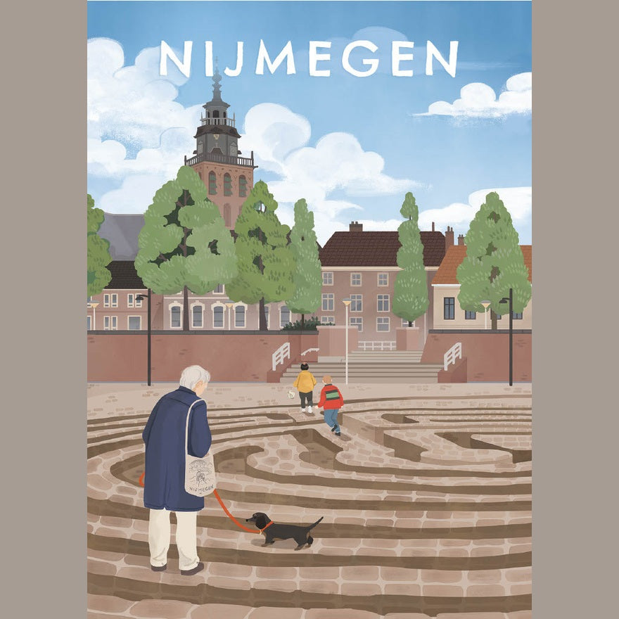 Ansichtkaart Nijmegen | Zonder Envelop