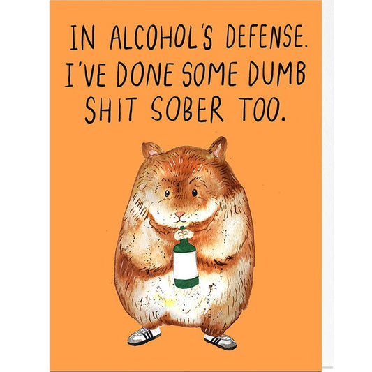 Kaart Alcohol Defense