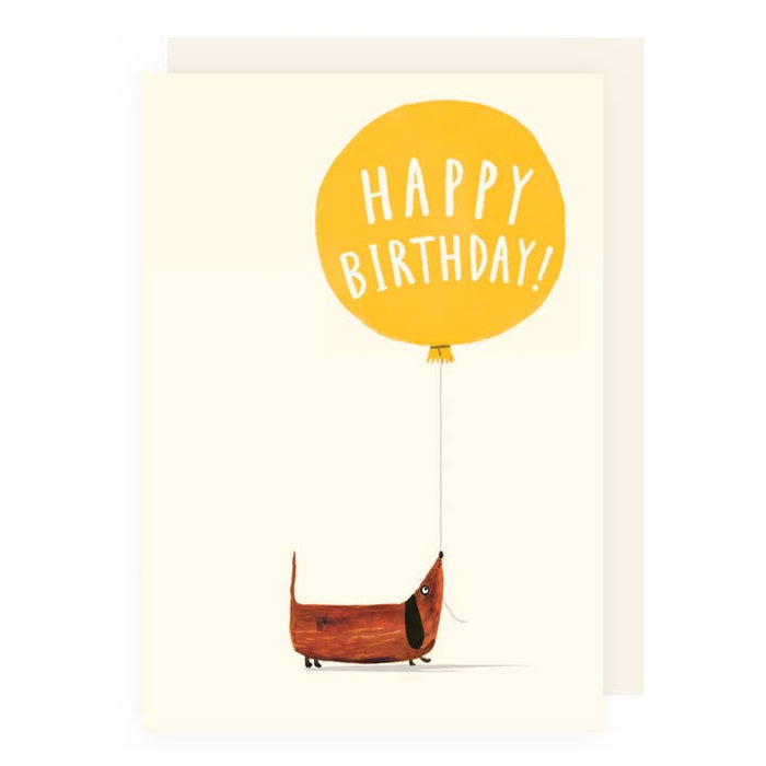 Map Happy Birthday Dachshund