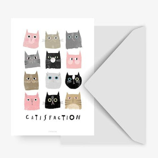 Kaart Catisfaction No. 1 | Zonder Enveloppe