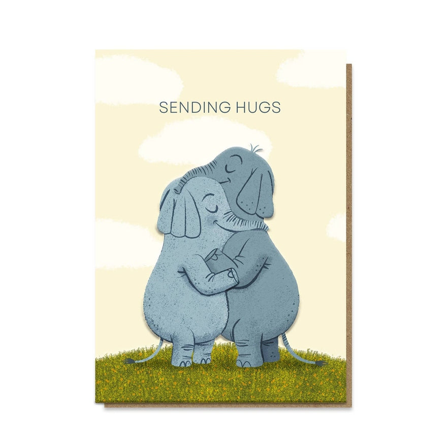 Kaart Sending Hugs