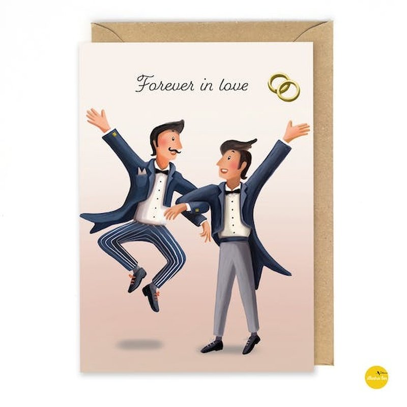 Kaart Forever In Love
