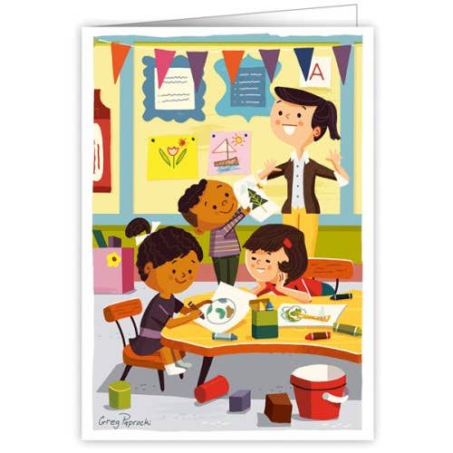 Kaart Back To School 3