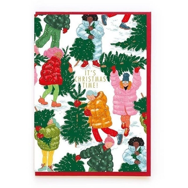 Kaart It's Christmas Time