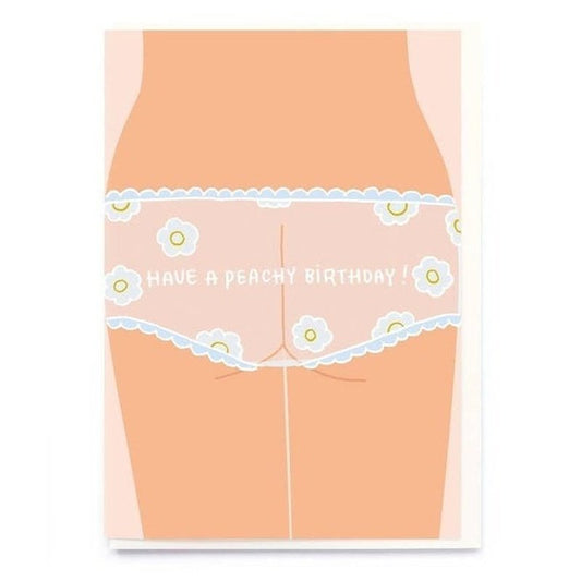 Kaart Have a Peachy Birthday