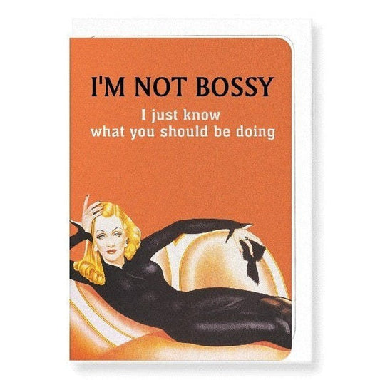 Kaart I'm Not Bossy
