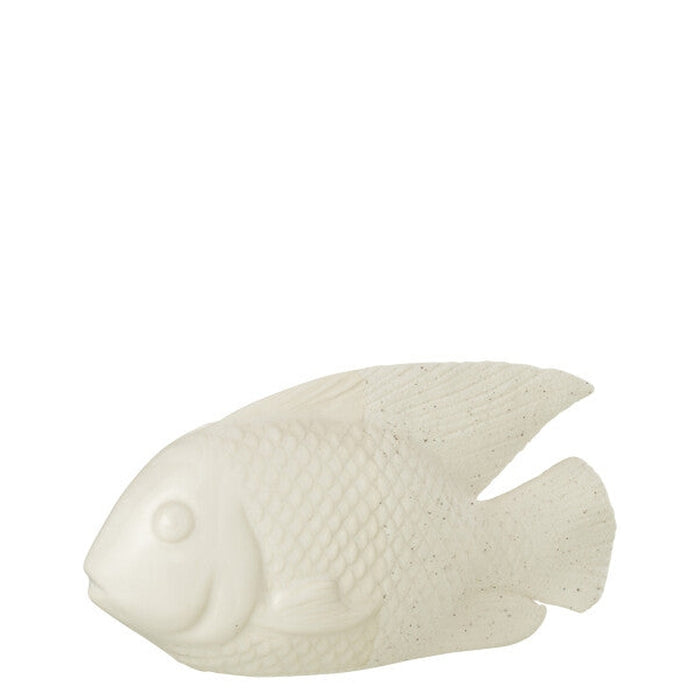 Fish Deco Porcelain Beige