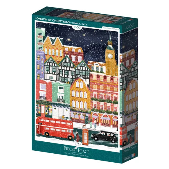 Pieces & Peace London at Christmas Puzzle 1000 pieces