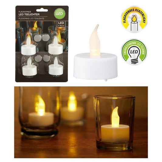 LED Theelichtje | Set van 4