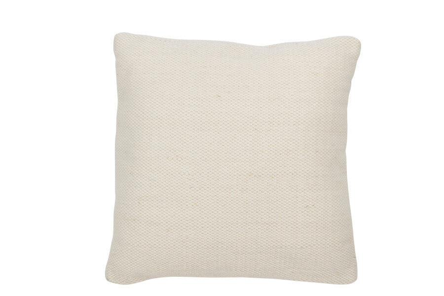 Cushion woven wool | Cream