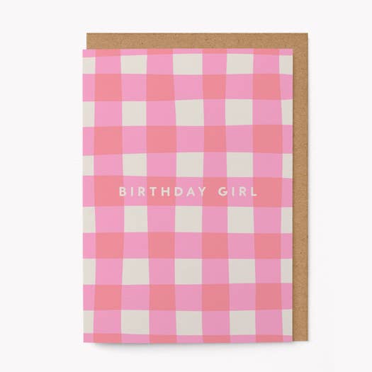 Kaart Birthday Girl