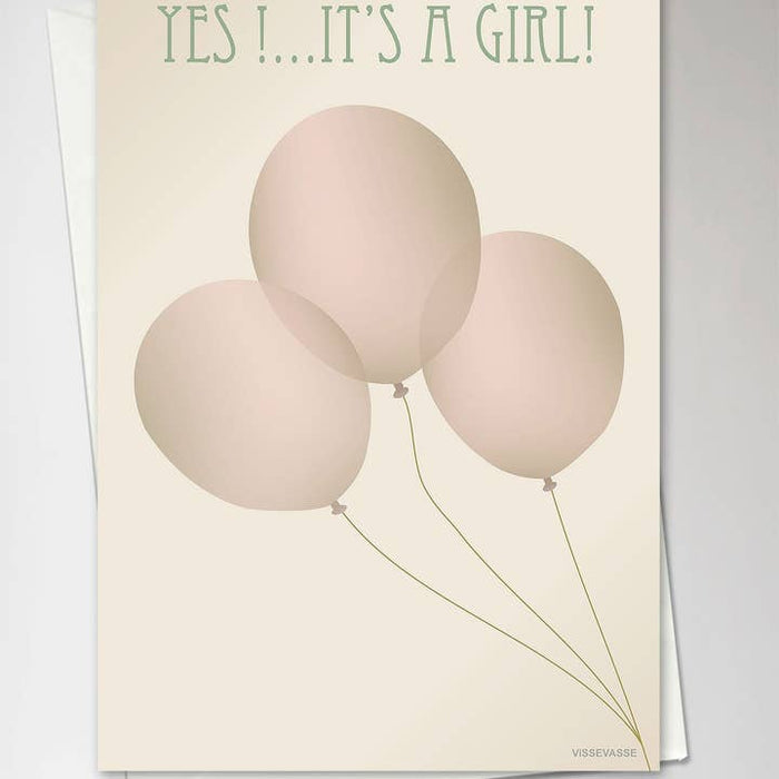 Card YES! It's a girl
