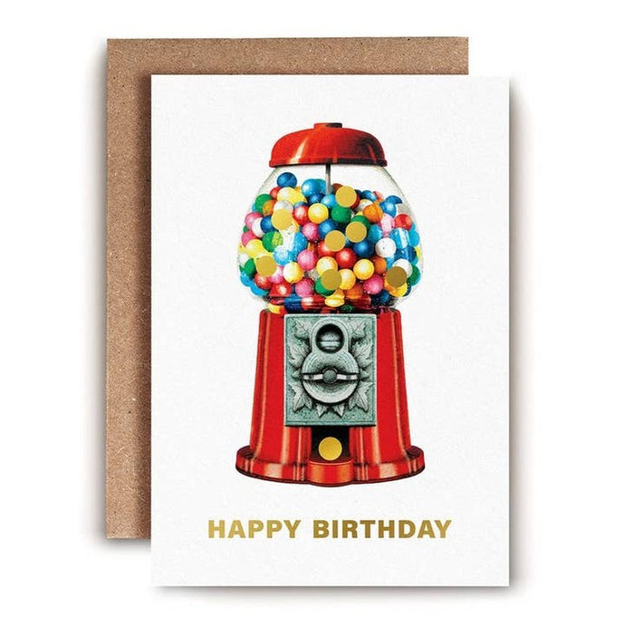 Map Happy Birthday | Gumball Machine