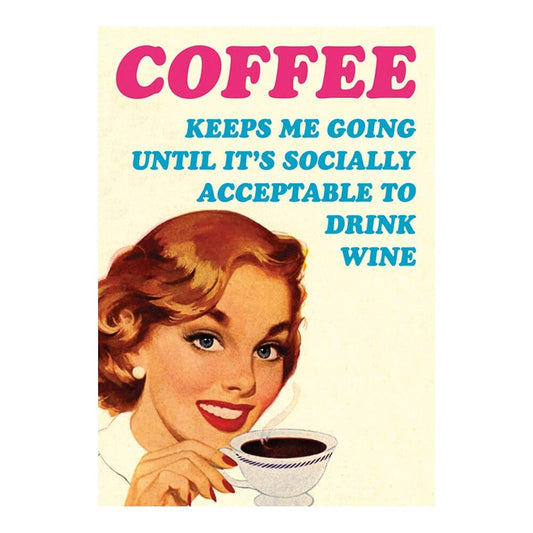 Kaart Coffee Keeps Me Going