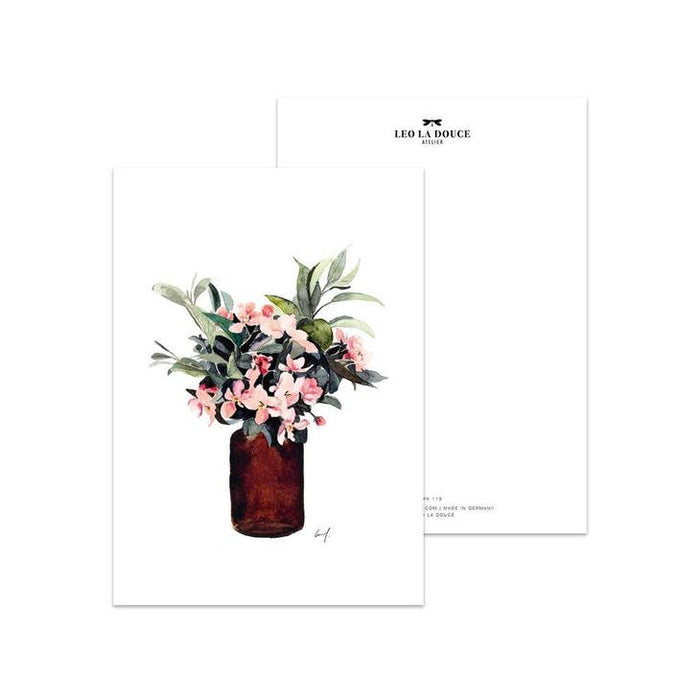 Postcard Hydrangea Bouquet | An envelope