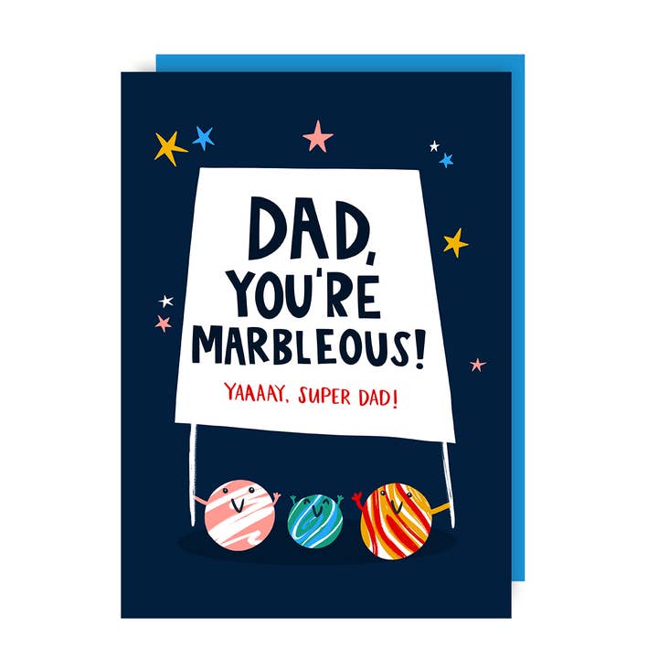 Kaart Dad Marbleous