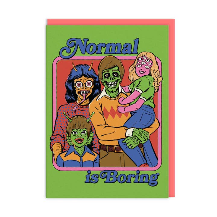 Kaart Normal Is Boring
