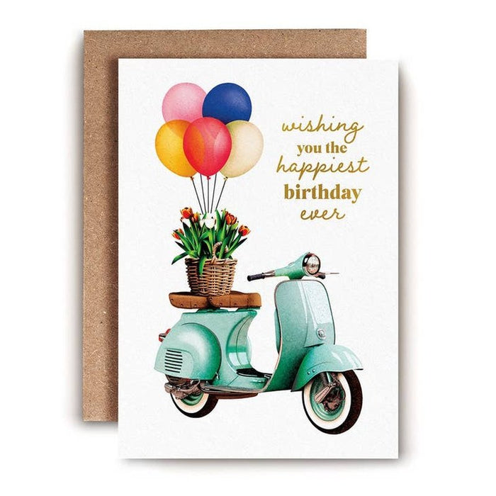 Map Wishing You The Happiest Birthday Ever | Vespa
